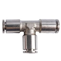 Metal Pu Fitting T-joint 8mm